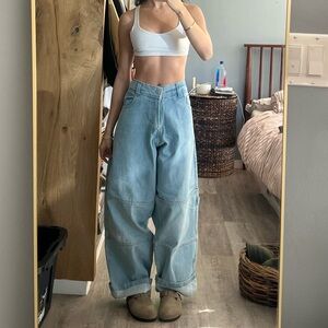 Vaneta1996 Light Denim Baggy Jeans